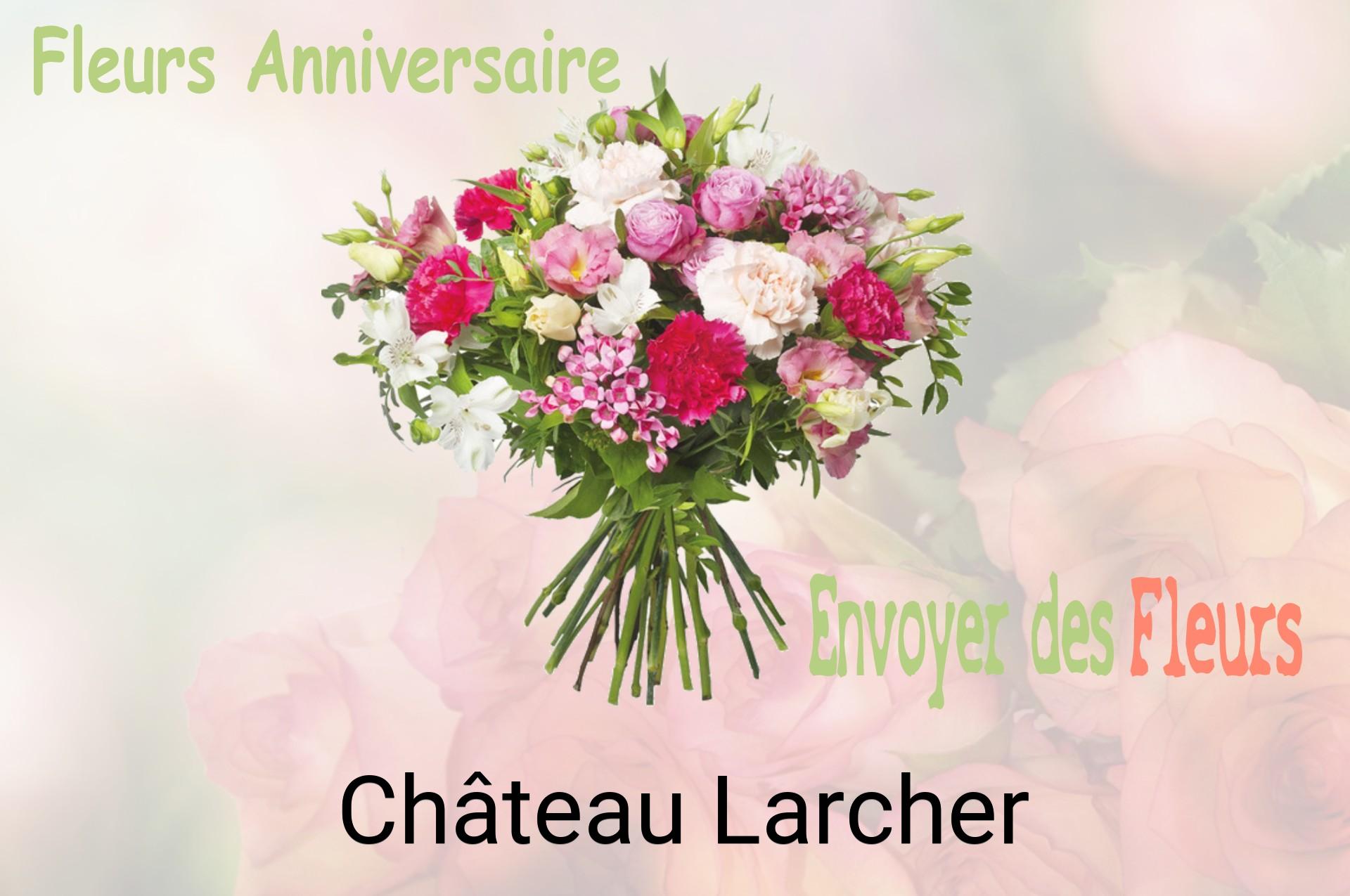 Bouquet de fleurs d’anniversaire livré à Château-Larcher
