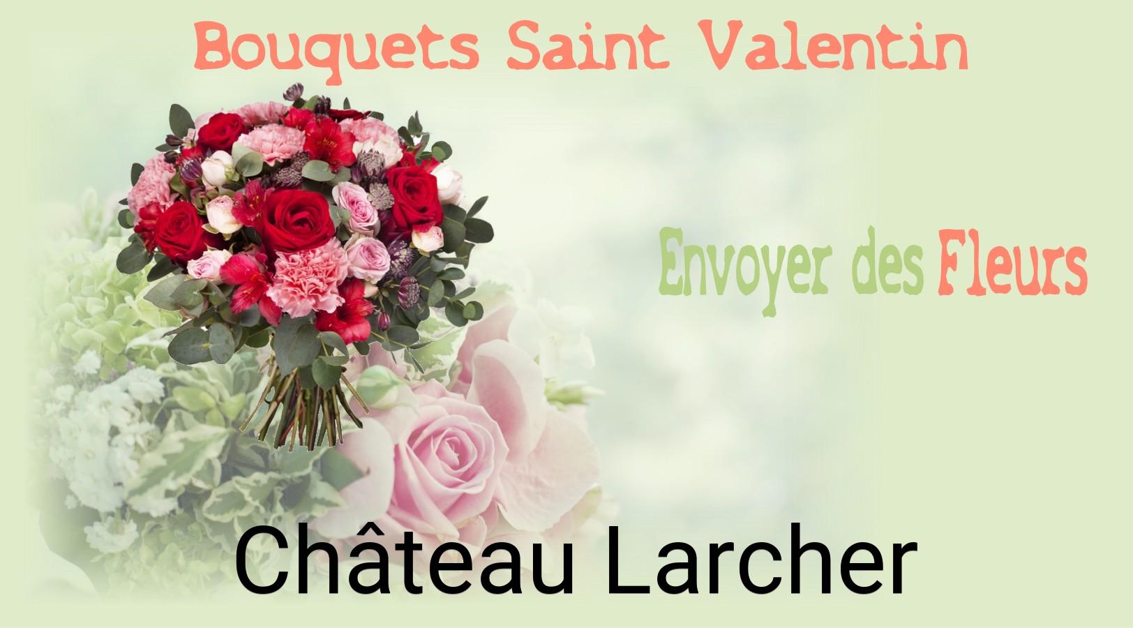 Roses de Saint-Valentin livrées à Château-Larcher